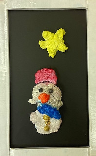 小学部１年    Y・Y     雪だるま