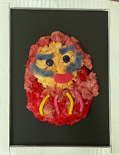 小学部５年　坂野絢音　だるま