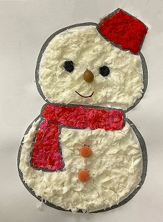 小学部５年　板東碧　雪だるま