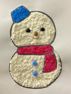 小学部６年　湯浅希空　雪だるま