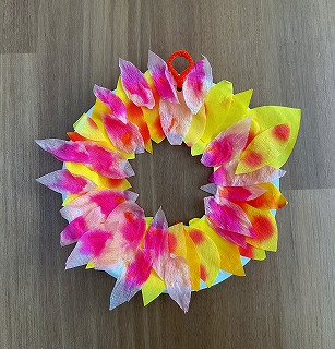 中学部１年　板東勇人　リーフリース