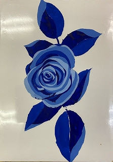 高等部１HR　久米　彩花　バラ　