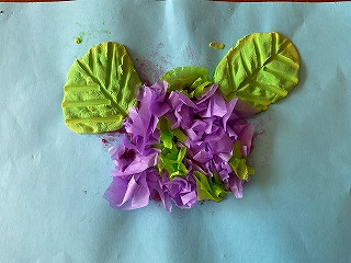 高等部６HR　藤原　妃花　あじさい　